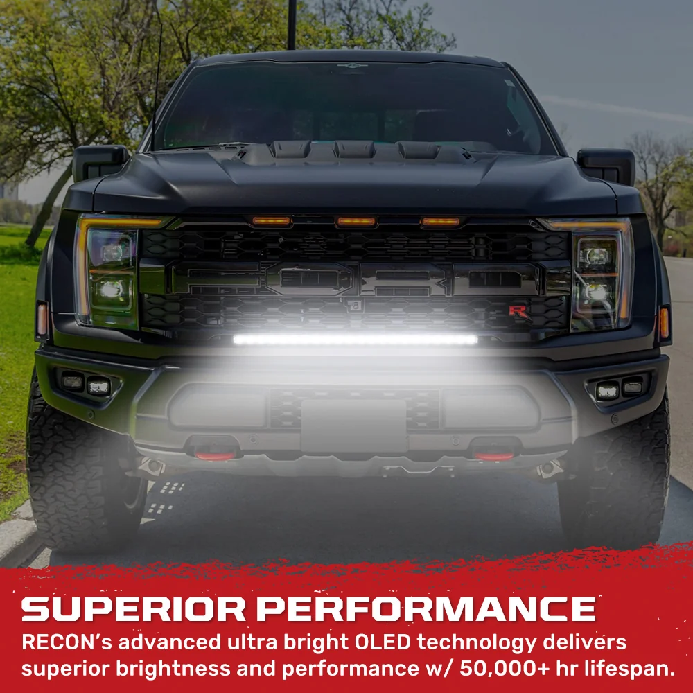 Universal 32" Heavy Duty Aluminum Ultra Bright 150W White Flood Spot Combo LED Light Bar - Image 7