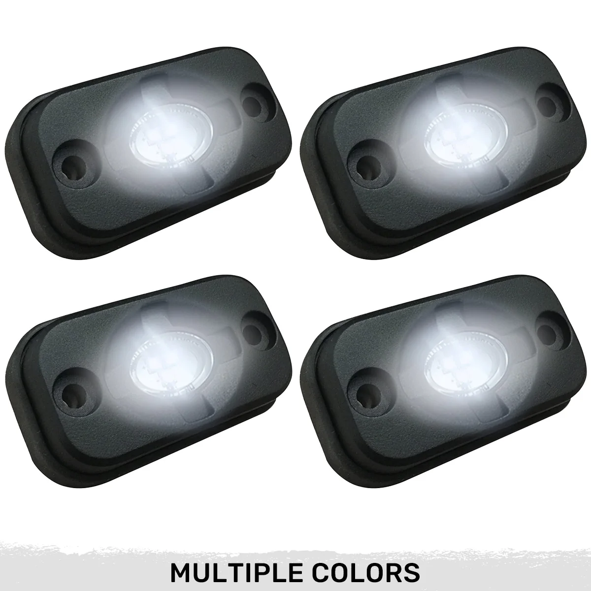 Universal 4-PC Ultra Bright CREE LED Underbody Rock Lights - Multiple Colors