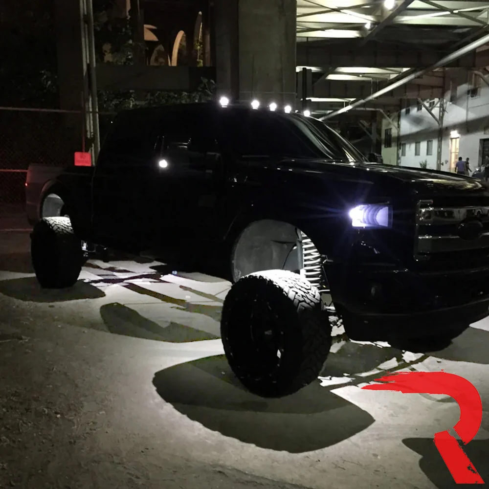 Universal 4-PC Ultra Bright CREE LED Underbody Rock Lights - Multiple Colors - Image 51